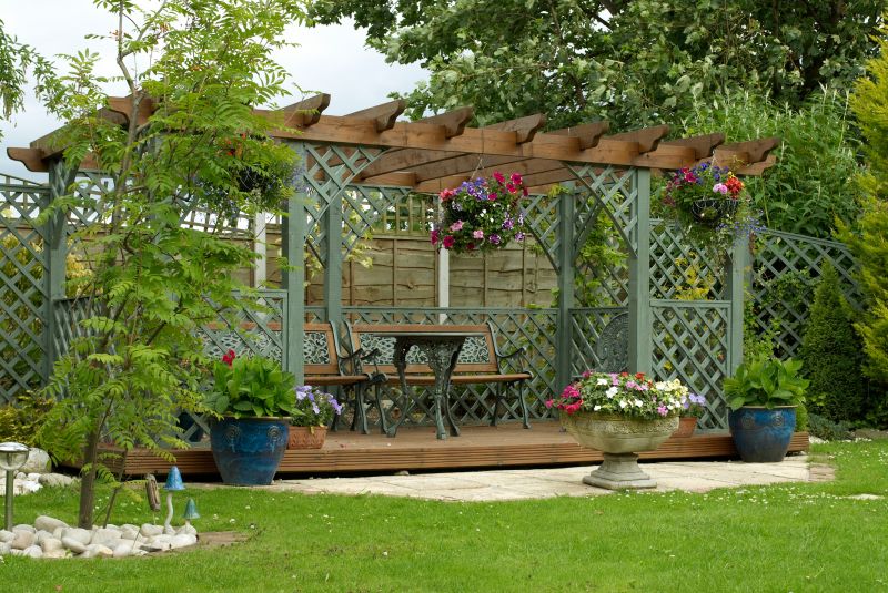 Arbor Bench Installation in Wilmington, NC