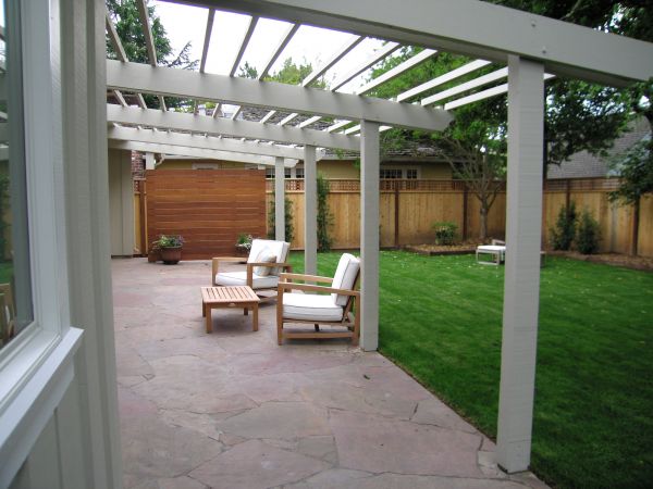 Patio Arbor Installation