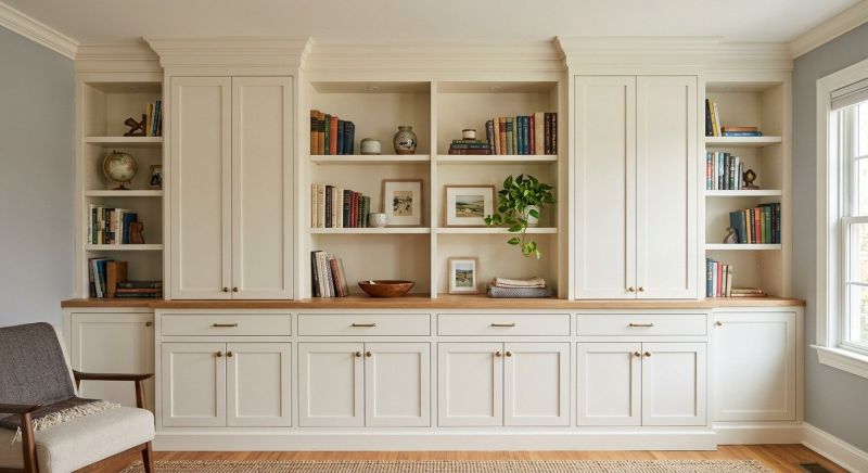 Builtin Cabinets Installation in Raleigh, NC
