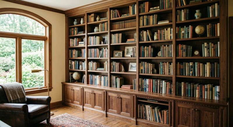 Custom Bookshelves Service in Woodbridge, VA