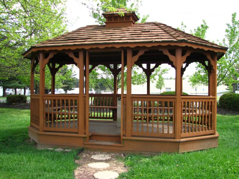 Enclosed Gazebo Installation in Alpharetta, GA