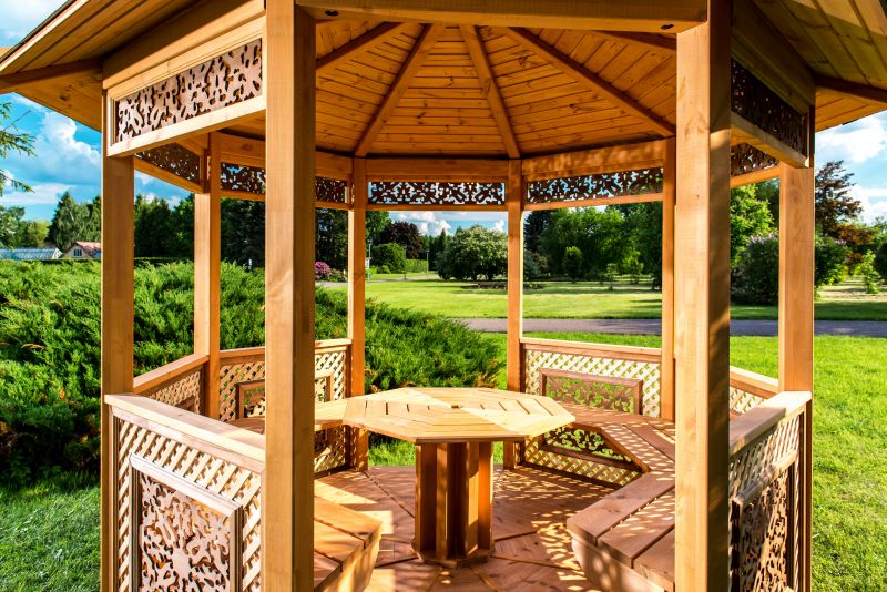 Enclosed Gazebo Installation in Wilmington, NC