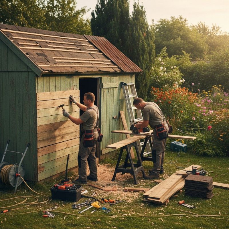 Shed Repair in Alpharetta, GA